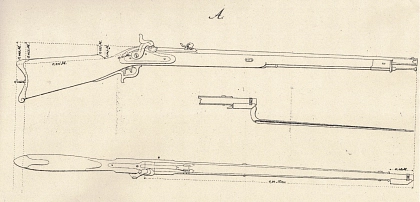 Mit einem solchen Gewehr wurde im Namen der Kronprinzessin der beste Schuss auf dem Lemförder Schützenfest 1843 abgegeben. Mit einem solchen Gewehr wurde im Namen der Kronprinzessin der beste Schuss auf dem Lemförder Schützenfest 1843 abgegeben. © Samtgemeinde Altes Amt Lemförde